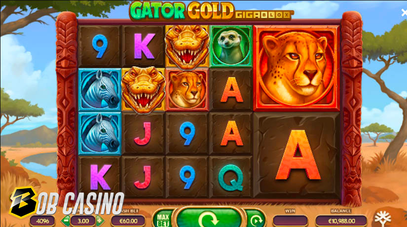 Gator Gold Deluxe Gigablox Slot