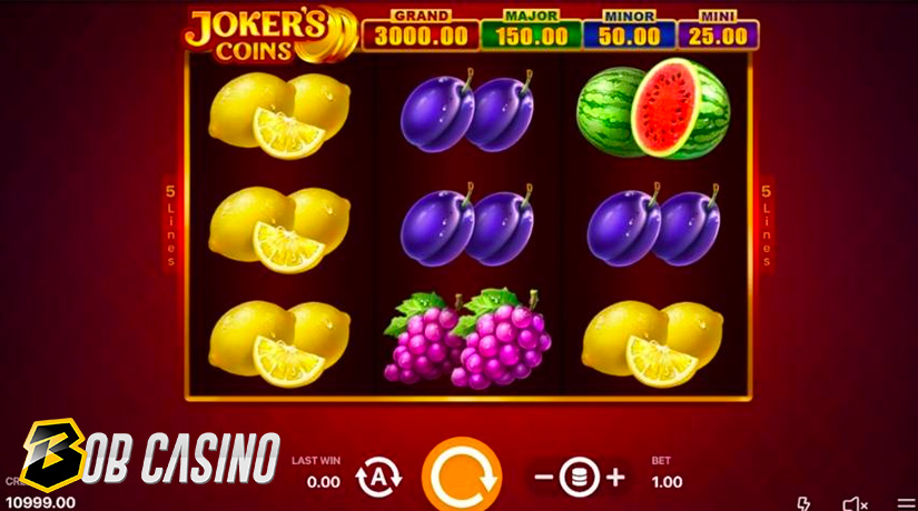 Joker’s Coins- Hold and Win Slot